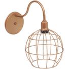 Luminária Arandela de Parede Aramada Globo Industrial Retro Vintage Agp Ilumini Luminária Arandela de Parede Aramada Globo Industrial Retro Vintage Agp Ilumini