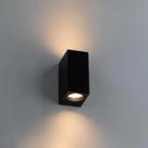 Luminária Arandela Dots Square (l)7,2cm (c)9,5cm (a)15cm 2xgu10 Mr16 Max 50w Ip65