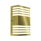 Luminária Arandela Fancy Inox 10W 6500k 220v 12x6x18cm LN10W6KBGDAR Lean Bronzearte