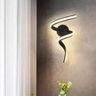 Luminária Arandela Fluire (l)30cm (c)20cm (a)40cm 1xled Integrado 12w 3000k 720lm Ip20