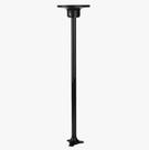 Luminária Arandela Jardim Led Preta 12w 3000k Bivolt Iluminação