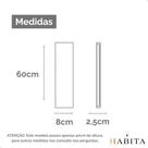 Luminaria Arandela Led Parede Moderna Luz Amarela 3000k 60cm AD-4076