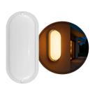 Luminária Arandela LED Tartaruga 20W Policarbonato 3000K Externa ST3086 - Branco