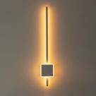 Luminária Arandela Lina (l)81,5cm (c)6cm (a)13,6cm 2xled Integrado 24w 2700k 1351lm Ip20