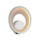 Luminária Arandela Loop (d)22cm (a)5,2cm 1xled Integrado 10w 3000k 330lm Ip20
