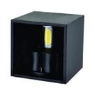 Luminária Arandela Mini LED 2W 3000K Facho Ajustável Preta metal Luminária Arandela Mini LED 2W 3000K Facho Ajustável Preta metal