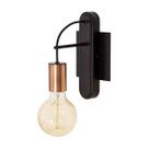 Luminária Arandela Moderna Trace Abajur Parede Soquete E27 + Lampada Filamento De Carbono G95 220v St1344