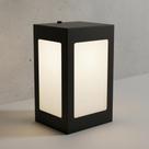 Luminária Arandela Retangular 3 Vidros 1 Lamp E27 - Juni 127/220v Preto Luminária Arandela Retangular 3 Vidros 1 Lamp E27 - Juni 127/220v Preto
