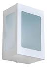 Luminária Arandela Retangular 3 Vidros 1 Lamp E27 - Juni