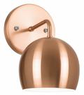 Luminária Arandela Rose Gold Bolinha 1 Lamp. - Juni