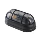 Luminária Arandela Tartaruga Bocal E-27 Preta - OPL