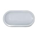 Luminaria Arandela Tartaruga LED 15W Branco Oval IP67 Externa Branco Frio 6500K Bivolt