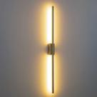 Luminária Arandela Tec (l)2cm (c)90cm (a)cm 1xled Integrado 15w 3000k 980lm Ip20