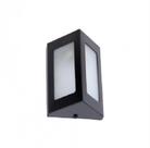 Luminária Arandela Triangular 2 Vidros 1 Lamp. - Juni