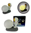 Luminária Art House Astrolight Cinza-branco Led 6,3cm Luminária Art House Astrolight Cinza-branco Led 6,3cm