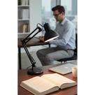 Luminária Articulada Mesa Com Garra E Base Flexível Luminária Articulada Mesa Com Garra E Base Flexível