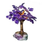 Luminária Árvore de Ametista Decoração 2,4Kg 30cm Classe A Luminária Árvore de Ametista Decoração 2,4Kg 30cm Classe A