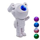 Luminaria Astronauta Projetor De Galáxia Com Bluetooth - DS12618
