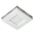 Luminária Astúrias Led 9w 3000k Branco 18x18 Tualux