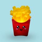 Luminária Batata Frita Super Cute Bivolt