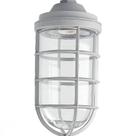 Luminária Blindado Pendente 300 W Tramontina em Alumínio com Soquete E-27 Luminária Blindado Pendente 300 W Tramontina em Alumínio com Soquete E-27