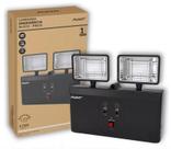 Luminária Bloco Autônomo Luz de Emergência 12W 1200 Lúmens Bivolt Avant Preto Luminária Bloco Autônomo Luz de Emergência 12W 1200 Lúmens Bivolt Avant Preto