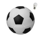 Luminária Bola de Futebol com Lâmpada LED Abajur Quarto Presente Infantil Menino Dia Pais Namorados Luminária Bola de Futebol com Lâmpada LED Abajur Quarto Presente Infantil Menino Dia Pais Namorados