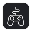 Luminária Box Controle Gamer Light Preto Luminária Box Controle Gamer Light Preto