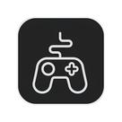 Luminária Box Controle Gamer Light Preto