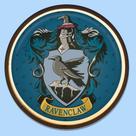 Luminária Brasão Ravenclaw Harry Potter