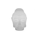 Luminária Buda Tailandês Branco Abajur Decoração Presente Zen Espiritual Estúdio Yoga Pilates