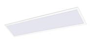 Luminaria calha comercial embutir acrilico opaco 1,20 cm