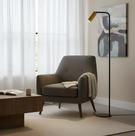 Luminária Chão Moderna Coluna Slim Metálica p/1 Dicroicas (não direcionável) 1,30m