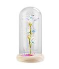 Luminária Cilíndrica Rosa Vermelha ou Branca 22cm