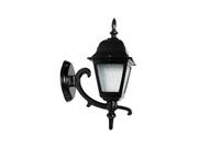 Luminária Colonial Canada Menor com Braço Em Alumínio 38cm