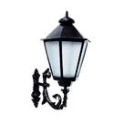 Luminária Colonial com Braço Italiana Grande Alumínio 99cm