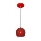 Luminaria Colorida Modelo Bolinha - Cor Vermelho