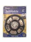 Luminária com gancho 21 led 4 modos base imã western