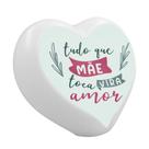 Luminária Coração LED - Tudo que Mãe Toca Vira Amor