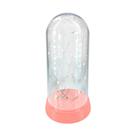 Luminária Cúpula Encantada com luzes de LED Base Rosa