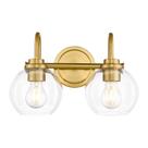 Luminária de banheiro Audickic AD-22280-2W-GD 36x19x24cm 120V