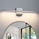 Luminária de banheiro CCYCOL 24" Dimmable Brushed Nickel 18W LED