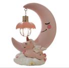 Luminária de cabeceira Night Light Pink Unicorns Anime para presente infantil