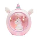 Luminária de cabeceira Night Light Pink Unicorns Anime para presente infantil