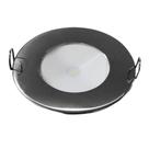 Luminária de Cabine Inox Redonda 12v 24v Branco Frio