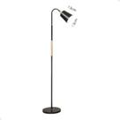 Luminária De Chão Articulada Abajur Estúdio Coluna Oslo 1,74cm E27