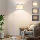 Luminária de chão Boncoo White Arc Adjustable Shade 9W 3000K LED