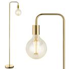 Luminária de chão BoostArea 160 cm Gold Metal E26 Socket Luminária de chão BoostArea 160 cm Gold Metal E26 Socket