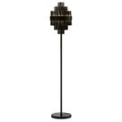 Luminária de Chão Coluna Crown Preto Fosco 23W 2700K 170cm ZR122-SKY Starlux Luminária de Chão Coluna Crown Preto Fosco 23W 2700K 170cm ZR122-SKY Starlux