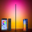 luminária de chão de canto luckystyle Smart RGB com aplicativo remoto